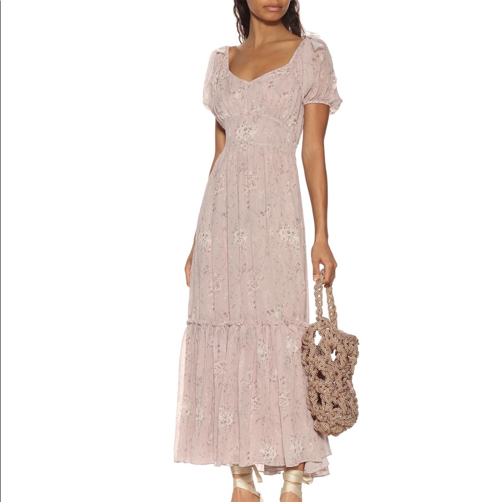 ISO- LoveShackFancy Angie Dress in Woodrose